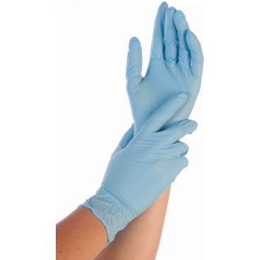 Hygonorm® Einmalhandschuhe Nitril Safe Fit, blau 1 Karton = 10 Packungen à 200 Stück, Größe XL - Bild-Darstellung des Produktes 1