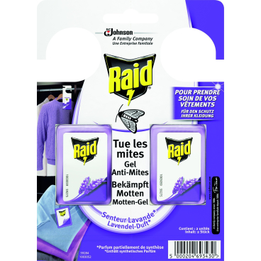 Raid® Motten-Gel Lavendel 1 Packung = 2 Stück kaufen