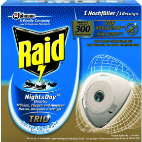 Raid® Night & Day Trio Insektenstecker – 1 Nachfüller