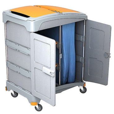 Cleankeeper Hotelwagen I - 3 1 Abfallsack 120 l - blau - Bild-Darstellung des Produktes 1