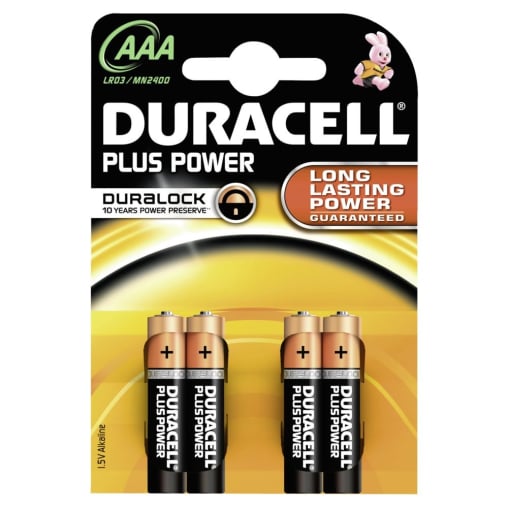 DURACELL Plus Power AAA – Duralock – 1,5 V