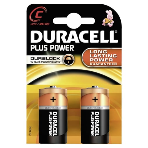 DURACELL Plus Power C – Duralock – 1,5 V