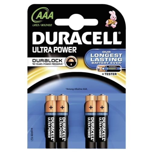 DURACELL Ultra Power AAA – Duralock – 1,5 V