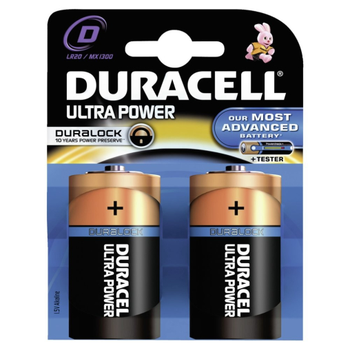 DURACELL Ultra Power D – Duralock – 1,5 V