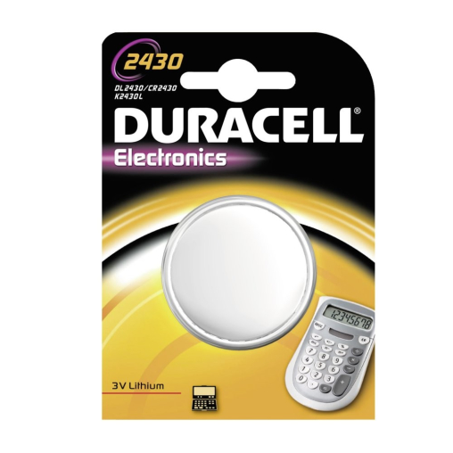 DURACELL Lithium 2430 Knopfzelle – 3 V