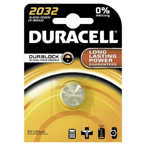 DURACELL Lithium 2032 Knopfzelle – 3 V