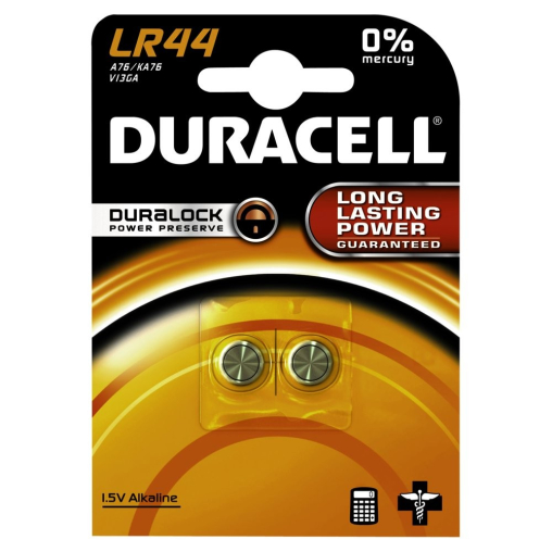 DURACELL LR44 Knopfzelle – 1,5 V