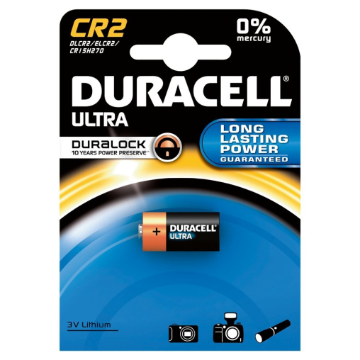 DURACELL Ultra Lithium CR2 – Duralock – 3 V