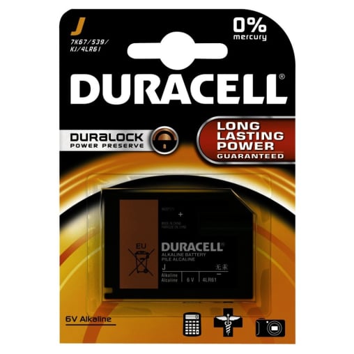 DURACELL J – Duralock – 6 V