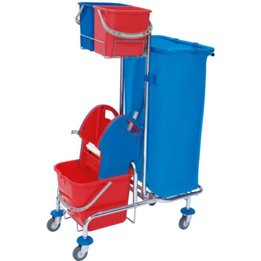 Cleankeeper Gerätewagen 9, verchromt