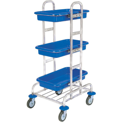 Cleankeeper Systemwagen 1 MINI, verchromt