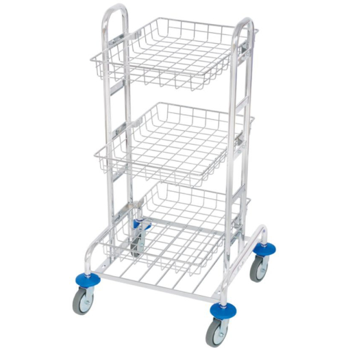 Cleankeeper Systemwagen 1, verchromt