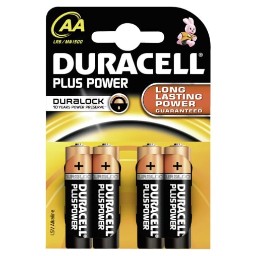 DURACELL Plus Power AA – Duralock – 1,5 V