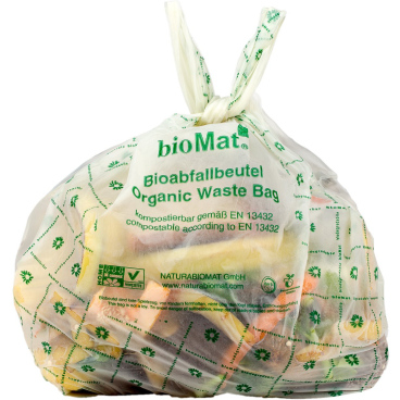 BIOMAT® Bioabfallbeutel 10 Liter mit Henkel 1 Karton = 30 x 26 = 780 Abfallbeutel - Bild-Darstellung des Produktes 1