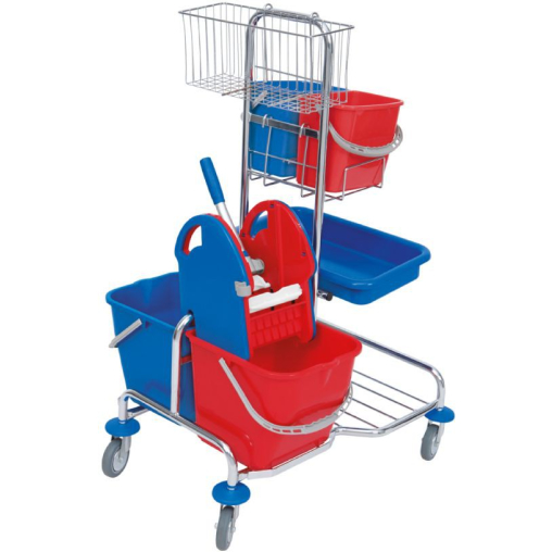 Cleankeeper Gerätewagen 6, verchromt
