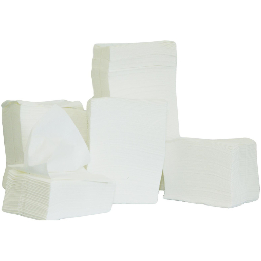 Papierwischtuch "Saugfix", weiß, 1-lagig, 30 x 38 cm