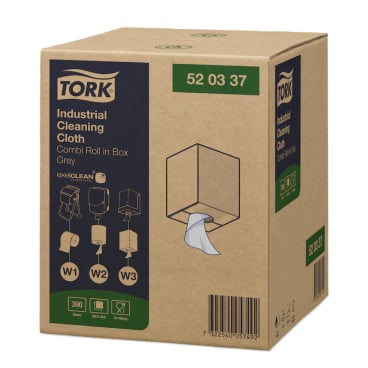Tork Premium Reinigungstücher 520 - Rolle, W1/W2/W3 1 Rolle = 390 Tücher - Bild-Darstellung des Produktes 1
