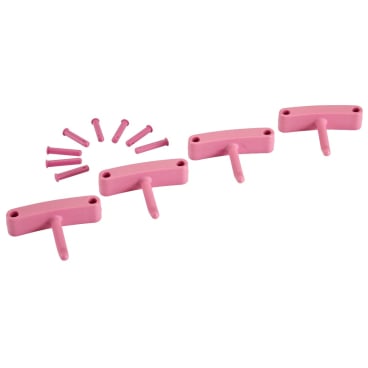 Vikan 4 x Haken, 8 x Stifte Farbe: pink - Bild-Darstellung des Produktes 1