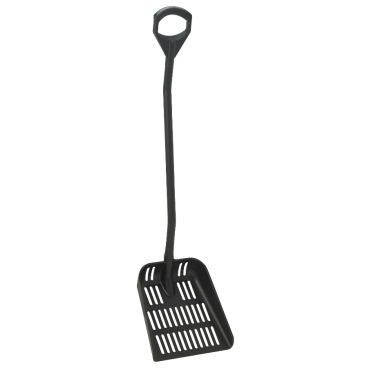 Vikan Ergonomische Schaufel, 1305 mm Farbe: schwarz - Bild-Darstellung des Produktes 1