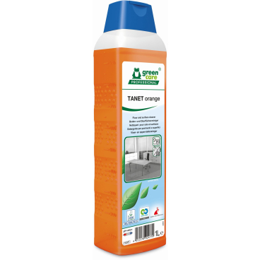 TANA green care TANET orange Unterhaltsreiniger 1000 ml - Flasche - Bild-Darstellung des Produktes 1