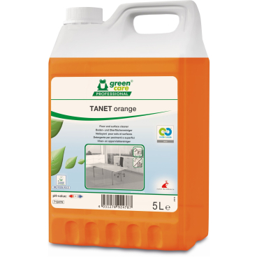 TANA green care TANET orange Unterhaltsreiniger 1 Karton = 2 x 5 l - Kanister - Bild-Darstellung des Produktes 1