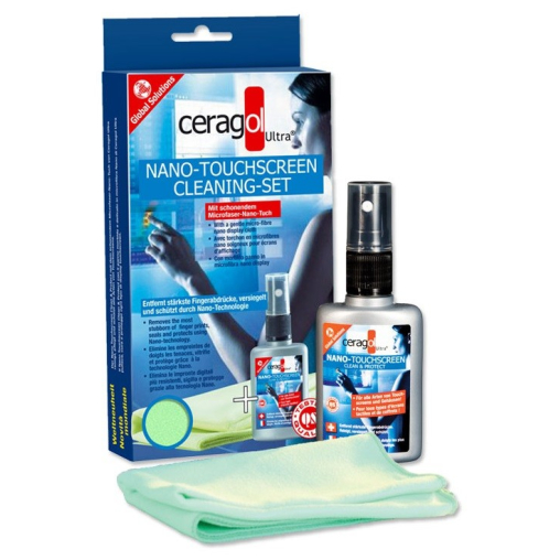 ceragol ultra® Nano Touchscreen Set Bildschirmreiniger