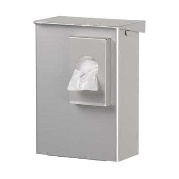 ingo-man® AB 6 HB 2 Hygieneabfallbox, 6 Liter Aluminium, eloxiert, A - Bild-Darstellung des Produktes 1