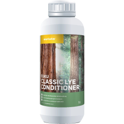 eukula® Euku classic lye conditioner Vorbehandlungsmittel, Klassische skandinavische Vorbehandlung von Nadelhölzern vor dem Ölen, 1000 - ml Flasche 0251000124