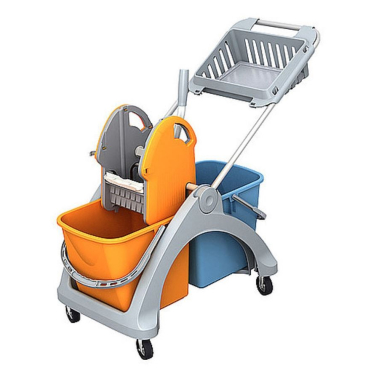 Cleankeeper Doppelfahrwagen 5 mit Deichsel 1 Stück - Bild-Darstellung des Produktes 1