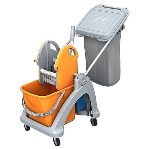 Cleankeeper Einfachfahrwagen 4 mit Deichsel