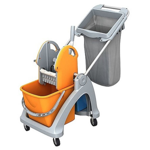 Cleankeeper Einfachfahrwagen 3 mit Deichsel