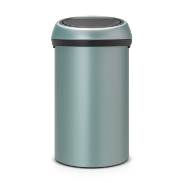 Brabantia Abfalleimer Touch Bin, 60 Liter Farbe: Metallic Mint - Bild-Darstellung des Produktes 1