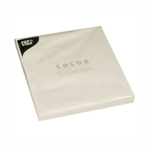 Papstar Servietten Uni, 1/4-Falz, 33 cm x 33 cm
