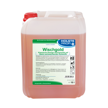 HOLSTE Wischgold Schmierseife, Hochkonzentrat 10 l - Kanister - Bild-Darstellung des Produktes 1