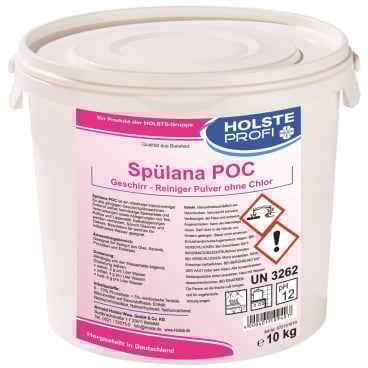 HOLSTE Spülana POC Spülmaschinenpulver 10 kg - Eimer - Bild-Darstellung des Produktes 1