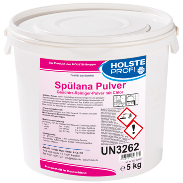 Spülana Pulver Geschirrreinigerpulver 5 kg - Eimer - Bild-Darstellung des Produktes 1