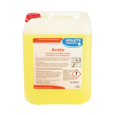 HOLSTE Aceto ökologischer Essigreiniger 10 Liter - Kanister - Bild-Darstellung des Produktes 1