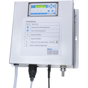 Bevi Injector A im Edelstahlgehäuse Leitungsreiniger Proportionaldosierer 1-5% einstellbar - Bild-Darstellung des Produktes 1