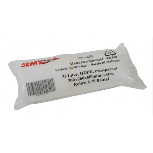 HDPE Mehrzweckbeutel, ca. 33 Liter