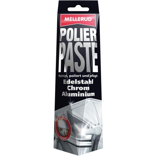 MELLERUD POLIERPASTE für Edelstahl, Chrom und Aluminium