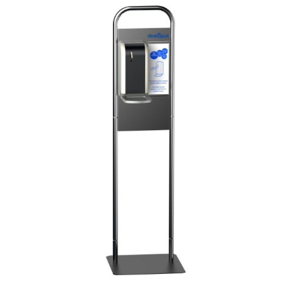 desiSpot Mobiler Desinfektionsmittelspender, für 500 ml - Flaschen, mit
