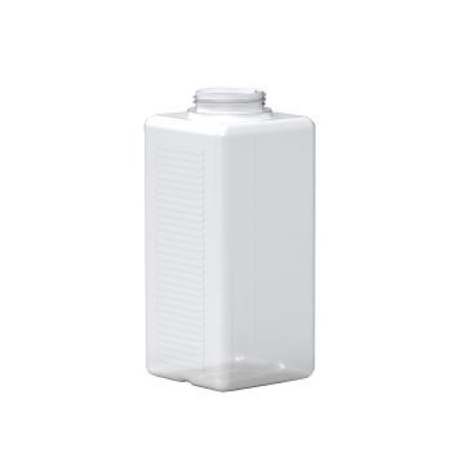 Leerflasche, rechteckig