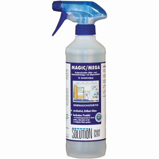 Solution MAGIC/MEGA Glas- und Edelstahlreiniger