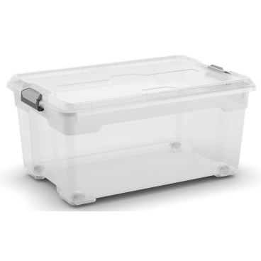 KIS Moover Box L Mehrzweckbehälter, 45 Liter Farbe: Transparent - Bild-Darstellung des Produktes 1