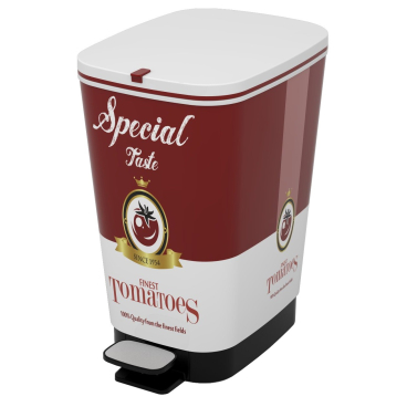 KIS CHIC Bin Abfallbehälter Farbe: Tomato - Bild-Darstellung des Produktes 1