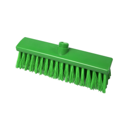Van Gülpen GmbH Hygiene-Besen, 300 x 60 mm, Besatz: Polyester PBT Ø 1,00 mm (hart), Besatzfarbe/-höhe: grün, 65 mm 58625
