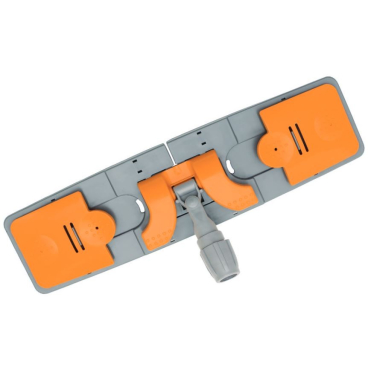 Cleankeeper Klapphalter für Laschenmopps Breite: 50 cm, Farbe: grau/orange - Bild-Darstellung des Produktes 1