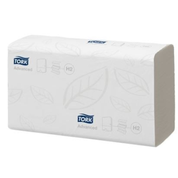 Tork Xpress® Papierhandtücher H2 Advanced, 2-lagig 1 Paket = 20 Bündel x 190 = 3.800 Tücher - Bild-Darstellung des Produktes 1