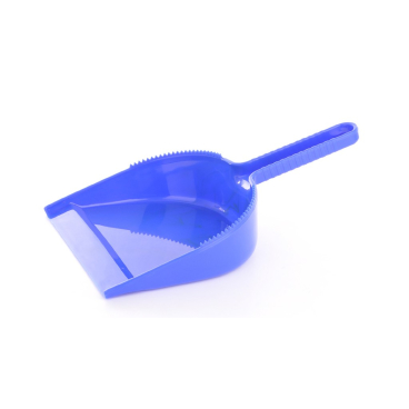 Kehrschaufel 340 x 230 mm, ohne Lippe Farbe: blau - Bild-Darstellung des Produktes 1
