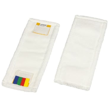 Cleankeeper Microfaser-Mopp mit Laschen Breite: 50 cm, Farbe: weiß - Bild-Darstellung des Produktes 1